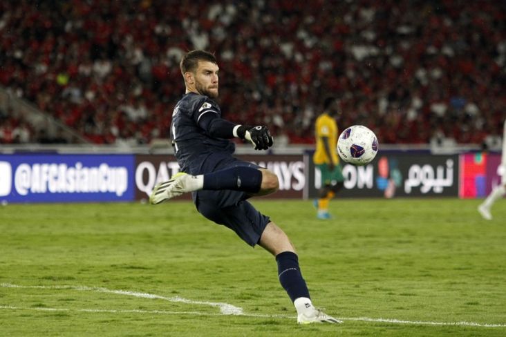 Maarten Paes Jadi Player Of The Match di Laga Indonesia vs Australia, Luna Bijl Bangga