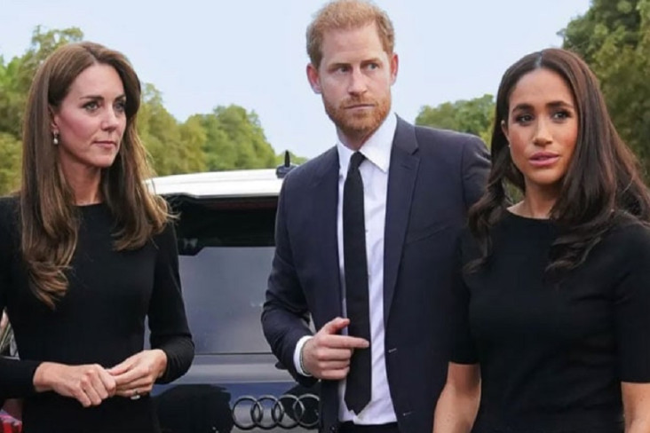 Meghan Markle Kesal Pangeran Harry Gelar Pertemuan Rahasia dengan Kate Middleton